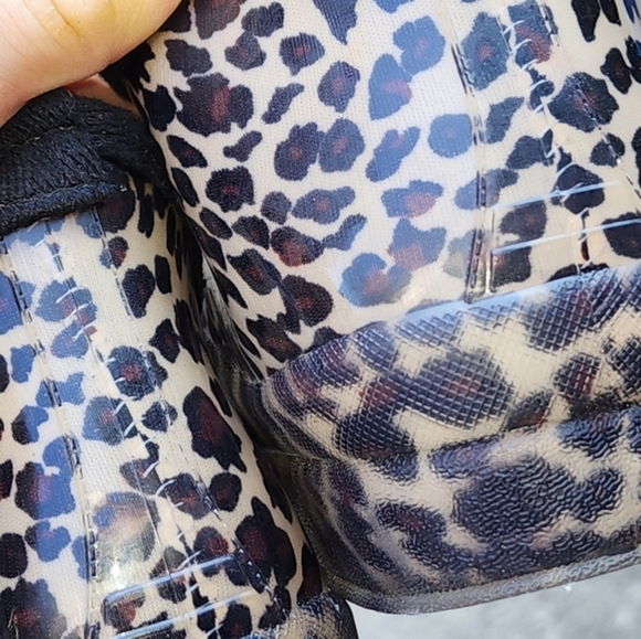 Capelli Leopard pixie rain‎ boots 9.5/10 - Picture 9 of 9